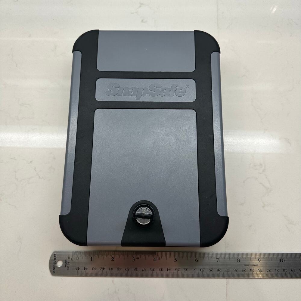 Snap Safe Trek-Lite Lock Box XL w Key Lock